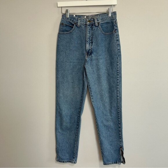Vintage Forenza Classic Blue Mom Denim Jeans Junior Size 10 Women’s Size 4 - Picture 1 of 8